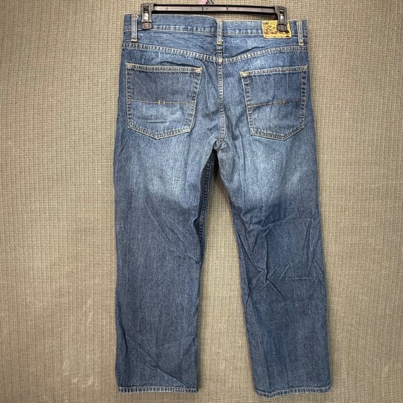 Polo Assn Mens W36 L30 Blue Straight Fit Denim Jeans Classic Style - Picture 2 of 8